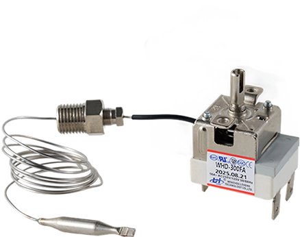 WHD-FA Adjustable Stainless Steel Tube Capillary Thermostat